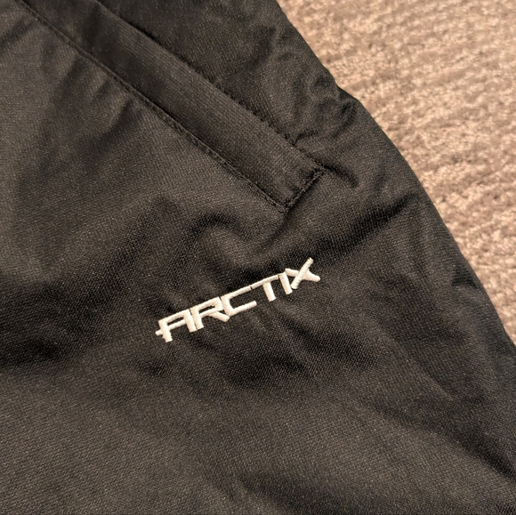 Arctix Men's Regular Fit Black Insulated Snow Bib 5K Overalls - XL - Picture 4 of 13